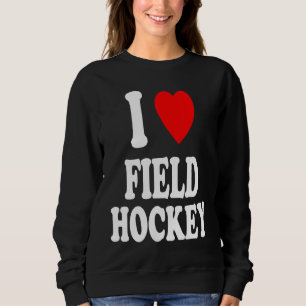 Camiseta Eu Amo Field Hockey Escolar Esporte Universitário