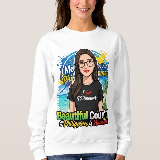 Camiseta Eu Amo Filipinas (Frente)