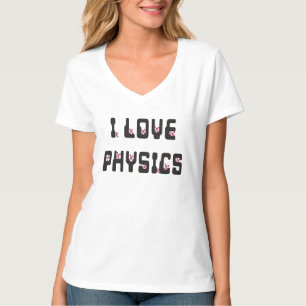 Camiseta Eu amo Física