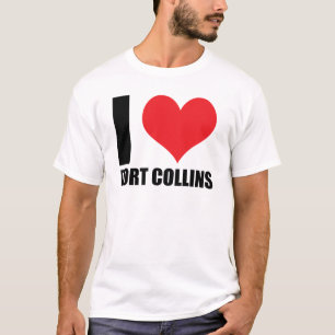 Camiseta Eu amo Fort Collins