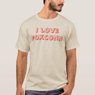 Camiseta Eu amo Foxconn