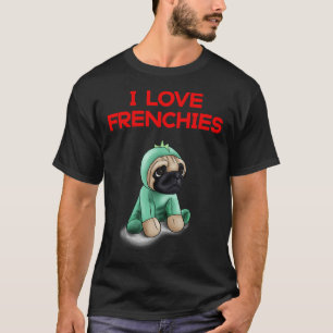 Camiseta Eu Amo Franceses Bons E Franceses
