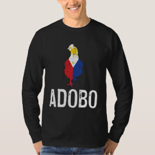 Camiseta Eu Amo Frango Adobo Filipino Filipinas Comida Coz