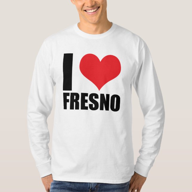 Camiseta Eu amo Fresno (Frente)