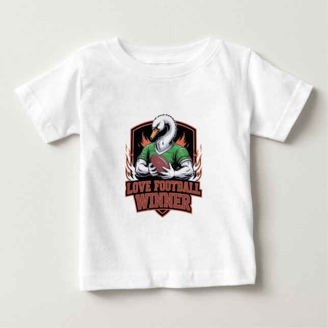 Camiseta Eu amo futebol  (Frente)