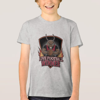 Camiseta Eu amo futebol 