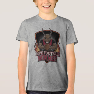 Camiseta Eu amo futebol 