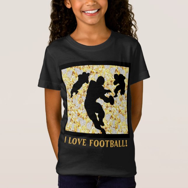 CAMISETA EU AMO FUTEBOL (Frente)