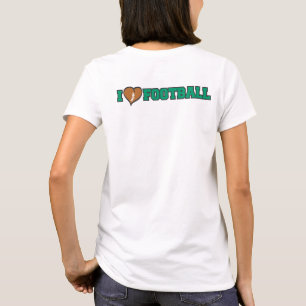 Camiseta Eu amo futebol