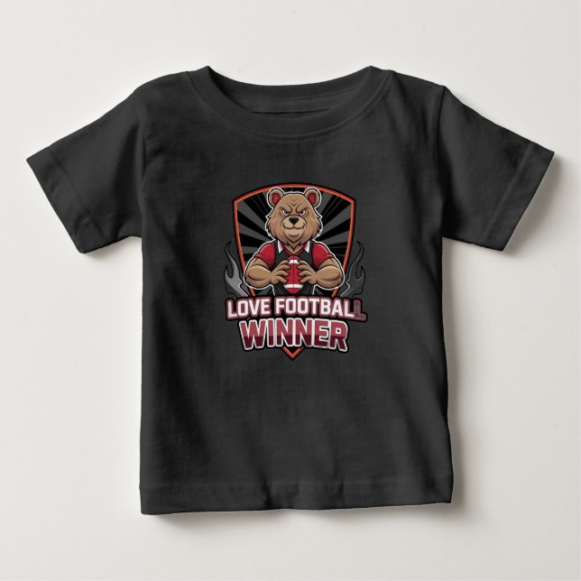 Camiseta Eu amo futebol  (Frente)
