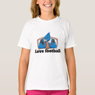 Camiseta Eu amo futebol 