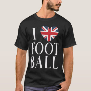 Camiseta Eu Amo Futebol Torcedor de Futebol Bandeira da Grã
