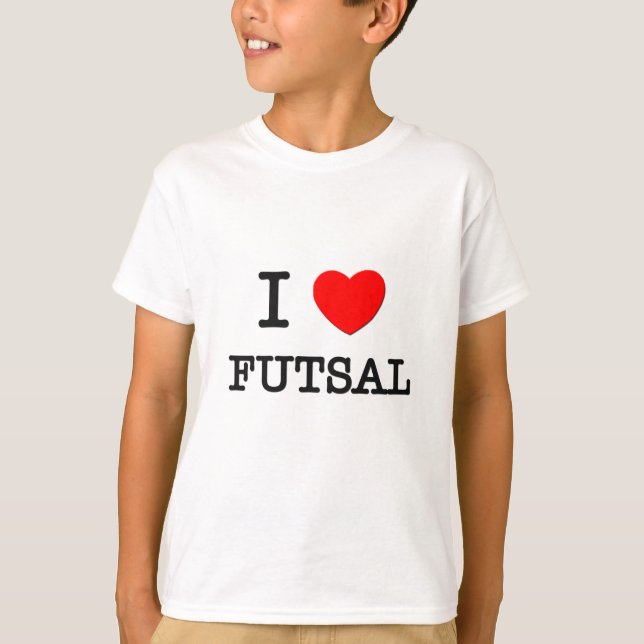 Camiseta Eu amo Futsal (Frente)