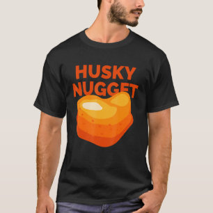 Camiseta Eu Amo Galinhas Nuggets Através de Rouco Esquadrão