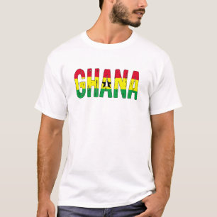 Camiseta Eu amo Gana