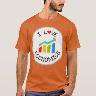 Camiseta Eu amo garota de Economia