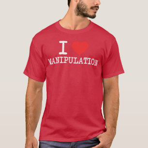 Camiseta Eu amo garota de manipulação
