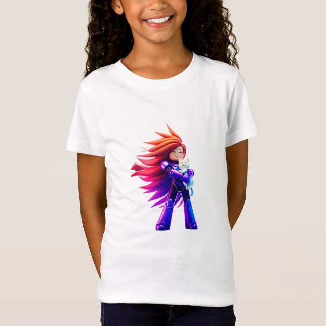 Camiseta Eu amo gato (Frente)