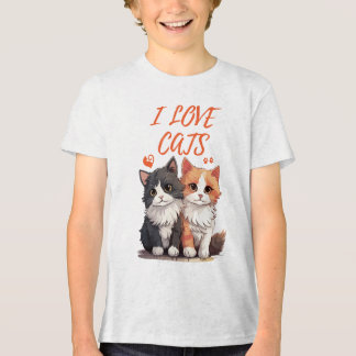 CAMISETA EU AMO GATOS