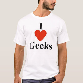 Camiseta Eu amo geeks