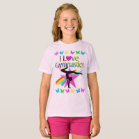 EU AMO GINÁSTICA RAINBOW GYMNAST GIRL DESIGN