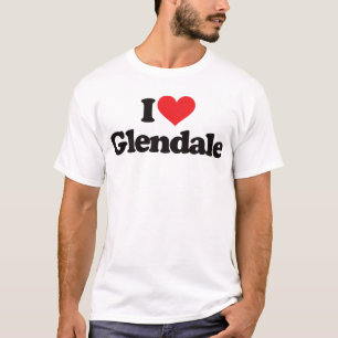 Camiseta Eu amo Glendale
