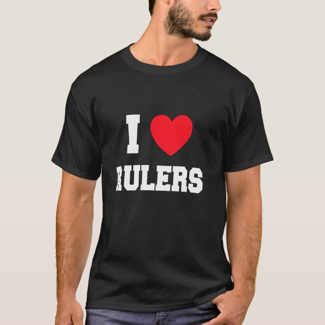 Camiseta Eu amo governantes (Frente)