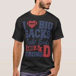 Camiseta Eu Amo Grandes Fechos Apertados E Um Forte E Engra