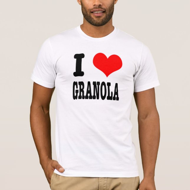 CAMISETA EU AMO GRANOLA (Frente)