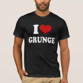 Camiseta Eu Amo Grunge