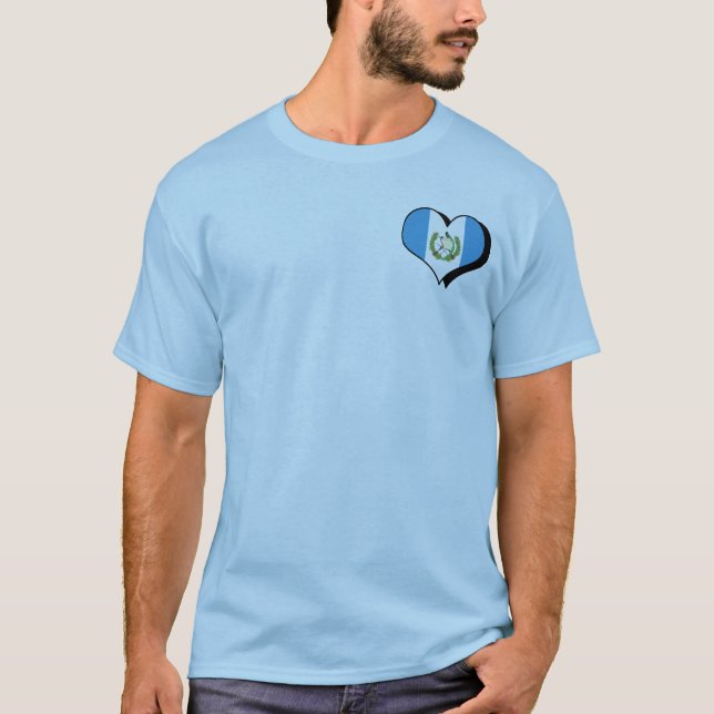 Camiseta Eu Amo Guatemala (Frente)