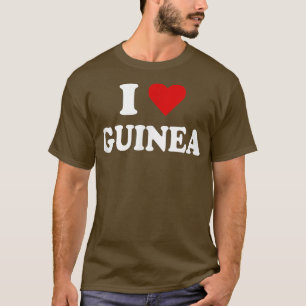 Camiseta Eu Amo Guiné