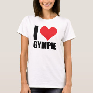 Camiseta Eu amo Gympie