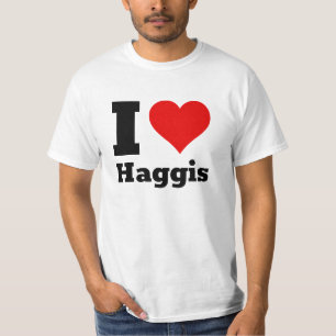 Camiseta Eu Amo Haggis