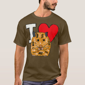 Camiseta Eu Amo Hamsters