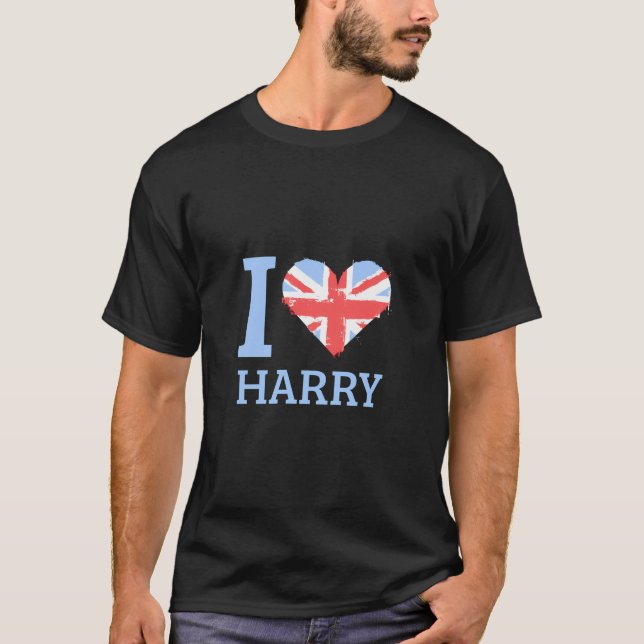 Camiseta Eu Amo Harry (Frente)
