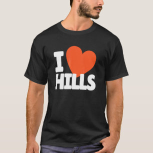 Camiseta Eu Amo Hills Heart Hills
