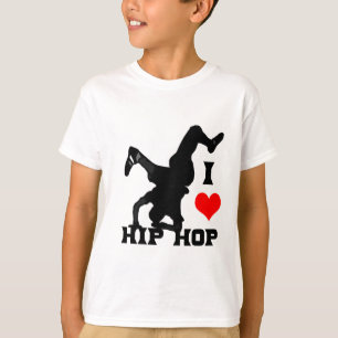 Camiseta Eu amo Hip Hop