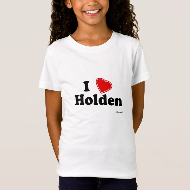 Camiseta Eu amo Holden (Frente)