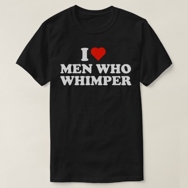 Camiseta Eu Amo Homens Que Gritam (Frente do Design)