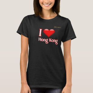 Camiseta Eu Amo Hong Kong