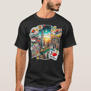 Camiseta Eu Amo Hong Kong 17