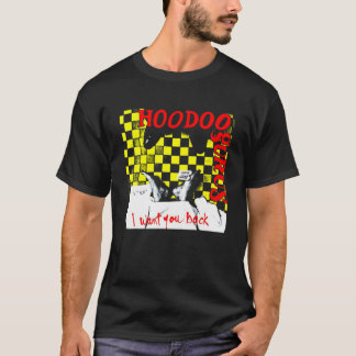 Camiseta Eu Amo Hoodoo Vintage Design Gurus Funny Music Roc