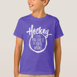 Camiseta Eu Amo Hóquei