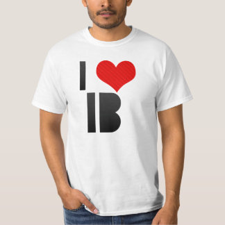 Camiseta Eu amo IB