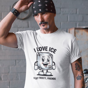 Camiseta Eu Amo ICE Conservador Imigração Fronteira