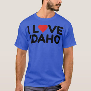 Camiseta Eu Amo Idaho 1