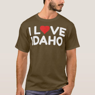 Camiseta Eu Amo Idaho 3