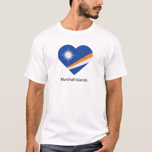 Camiseta Eu Amo Ilhas Marshall