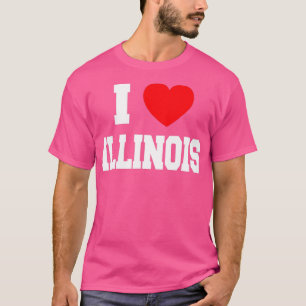 Camiseta Eu Amo Illinois
